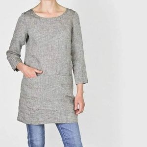 nuthatch | Dresses | Nuthatch 0 Natural Linen Tunic Dress | Poshmark